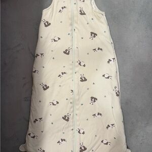 Mori Baby Sleep Sack 2.5 Tog Panda Print Warm Sleep Bag 6-24M